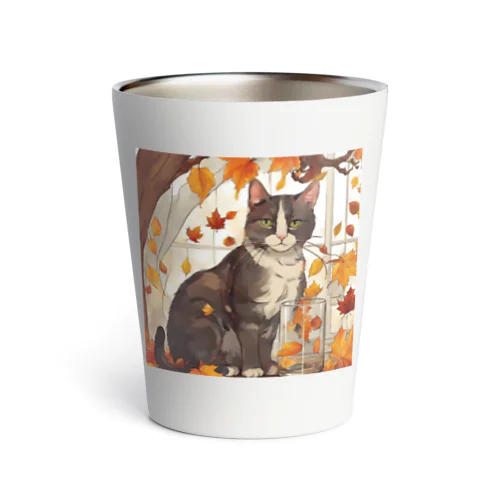 窓辺に猫 Thermo Tumbler