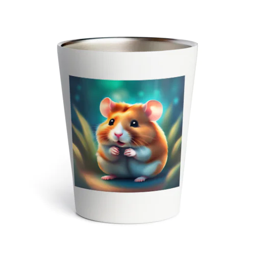 ハムスターのイラストグッズ Thermo Tumbler