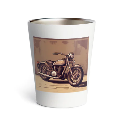 レトロバイクドット Thermo Tumbler