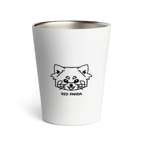 SMILE RED PANDA Thermo Tumbler