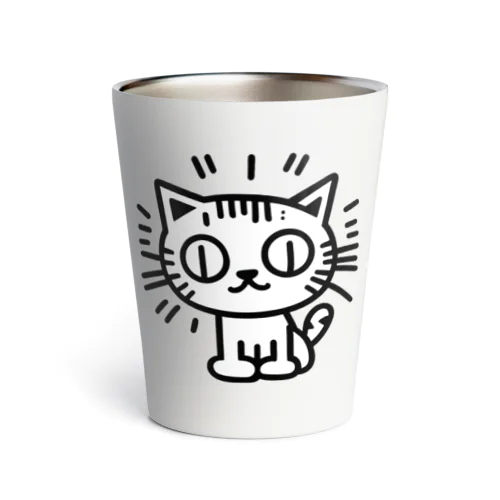 キーヘリ風キャット Thermo Tumbler