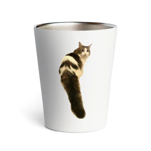 猫のダイヤ Thermo Tumbler