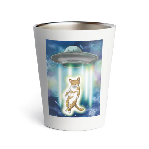 UFOと猫 サーモタンブラー