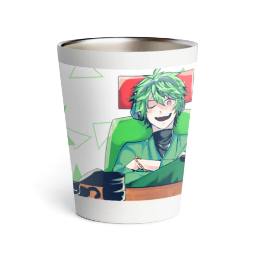 ながだい　配信画面イラストグッズ Thermo Tumbler