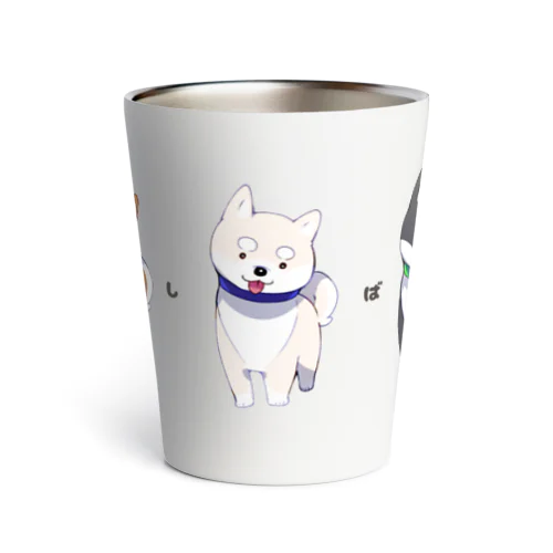 3色柴犬 Thermo Tumbler