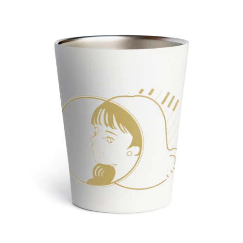 ピアノ弾きの女の子 Thermo Tumbler