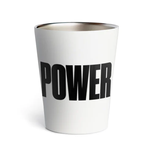 POWER パワー 筋肉 Thermo Tumbler