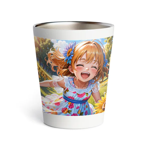 かわいい少女のイラストグッズ Thermo Tumbler