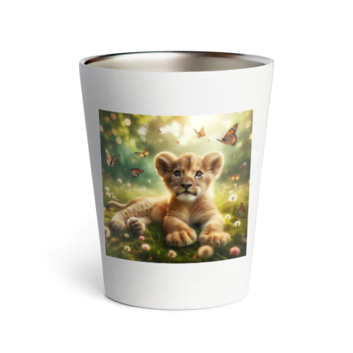 可愛いライオン Thermo Tumbler