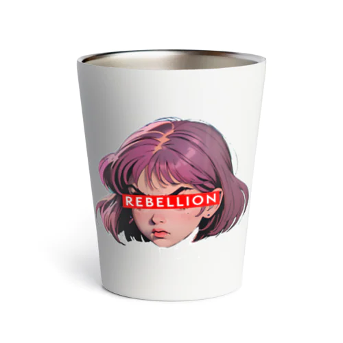 REBELLION MAKI eyes Thermo Tumbler