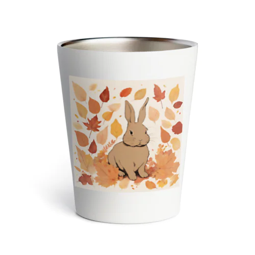 紅葉とうさぎ🐰 Thermo Tumbler