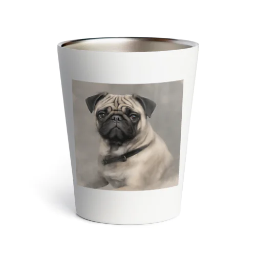 パグⅡ　pug dog Thermo Tumbler