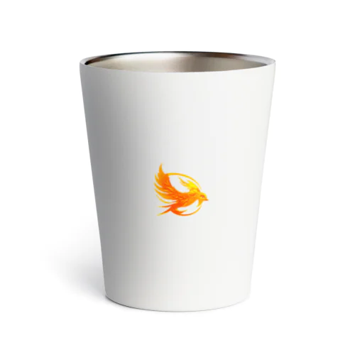 火の鳥/ロゴ Thermo Tumbler