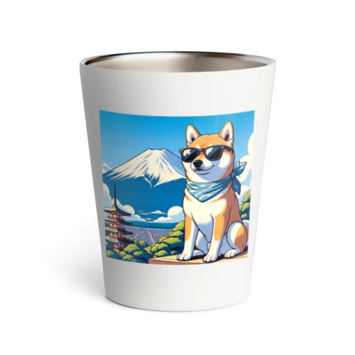 サングラス犬　【銀次郎】 Thermo Tumbler