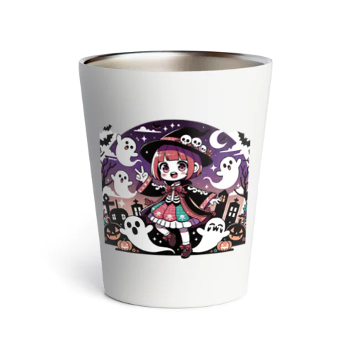 ハロウィンの魔法少女 Thermo Tumbler