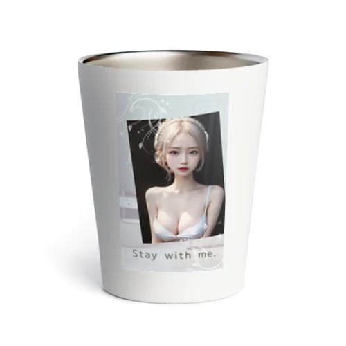 美女 図鑑（Stay with me.） Thermo Tumbler