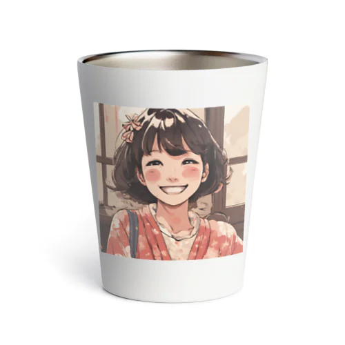 笑顔の彼女 Thermo Tumbler