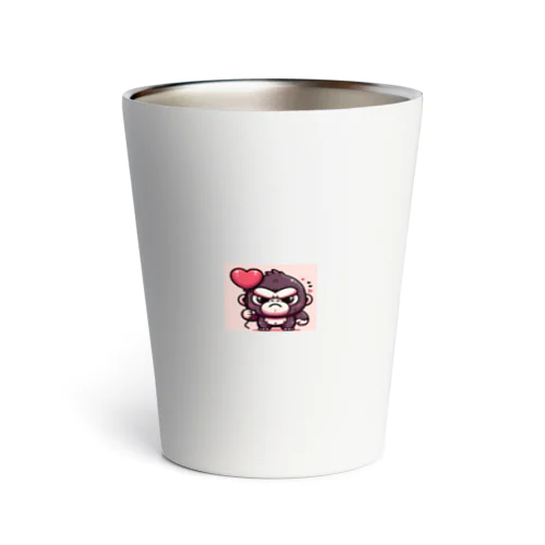 バリかわいいゴリラくん Thermo Tumbler