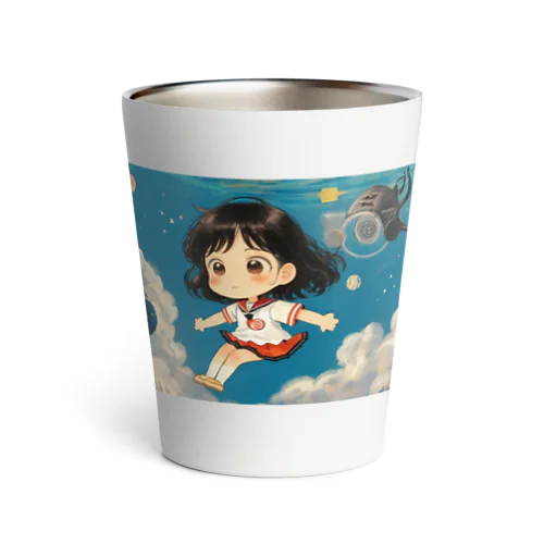 Spacebound Girl Thermo Tumbler