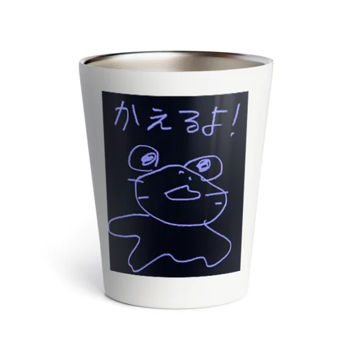 ラクガキ神絵留 Thermo Tumbler