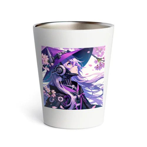 アンドロイド・ウィッチ（桜Ver.） Thermo Tumbler