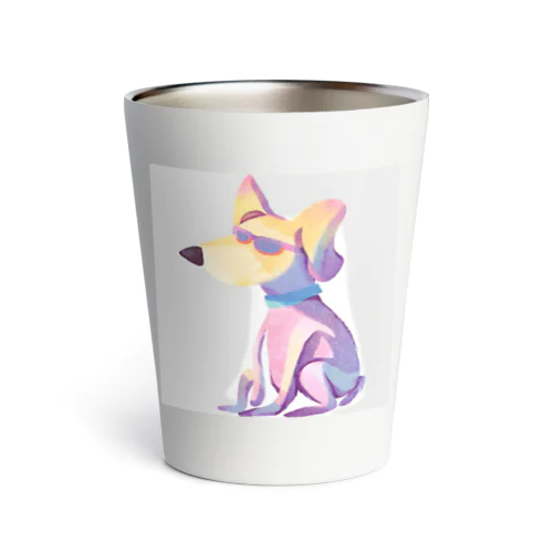 かっこいい犬のグッズ Thermo Tumbler