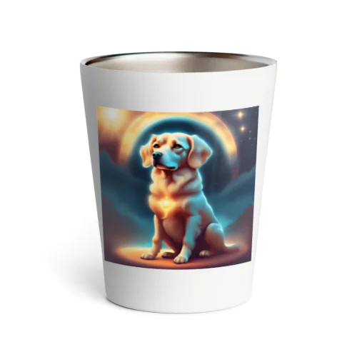 神々しい犬のグッズ Thermo Tumbler