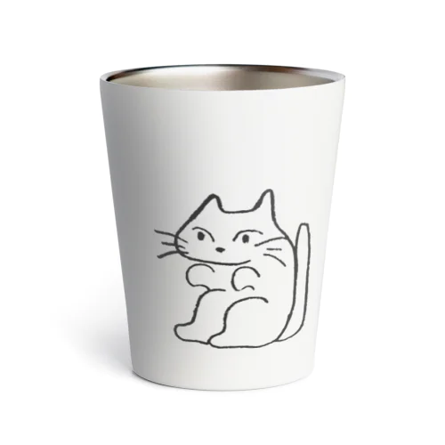 すわりねこ Thermo Tumbler