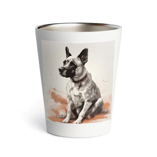 男前の犬 Thermo Tumbler