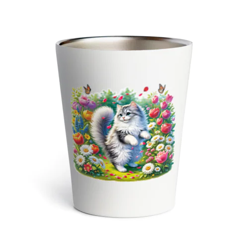 花園のプリンセスキャット Thermo Tumbler