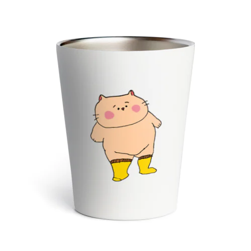 くつ下履いてみた猫 Thermo Tumbler