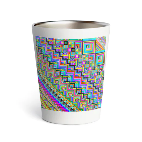 鱗状ピクセルアート Thermo Tumbler