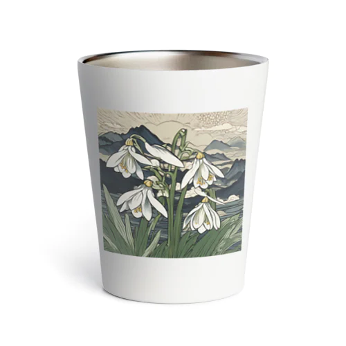 UKIYO-SNOWDROP Thermo Tumbler