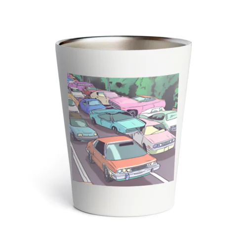 アニメーション　車 Thermo Tumbler