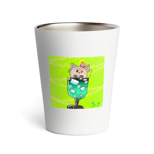 みぃちゃん on the melon soda Thermo Tumbler