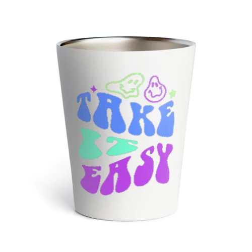 🌟 Take It Easy Apparel & Goods 🌟 Thermo Tumbler