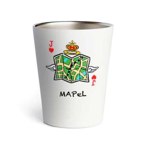 マップエル~MAPel~（スマホ機能トランプ♡J）　PRAYER'S CROWN PLAYING CARDS サーモタンブラー