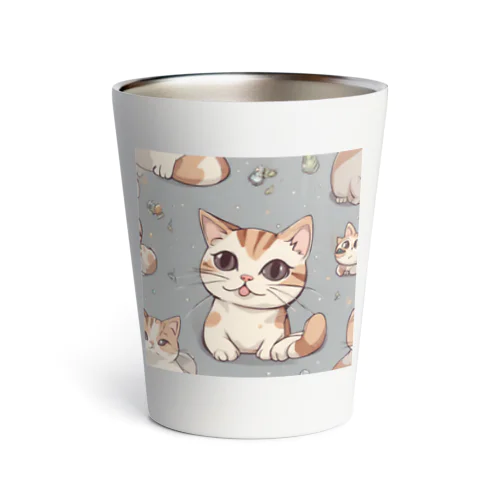 ねこみけちゃん Thermo Tumbler