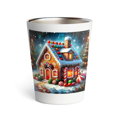 Christmas Candy House Thermo Tumbler