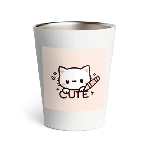 Cut 猫 Thermo Tumbler