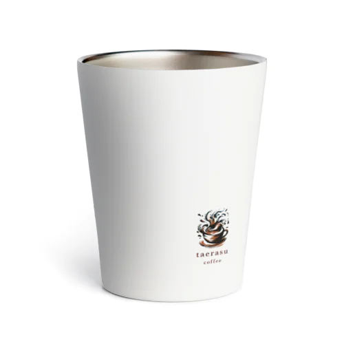 taerasu coffee ロゴ 第１号 Thermo Tumbler