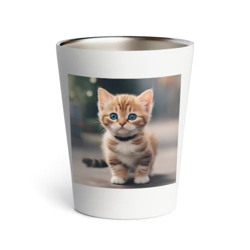 可愛い猫ちゃん Thermo Tumbler