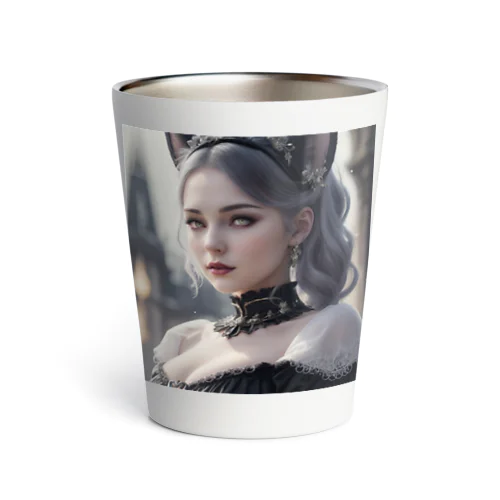 「猫耳の魔女の叡智と冒険」 ： "The Wisdom and Adventure of the Cat-Eared Witch" Thermo Tumbler