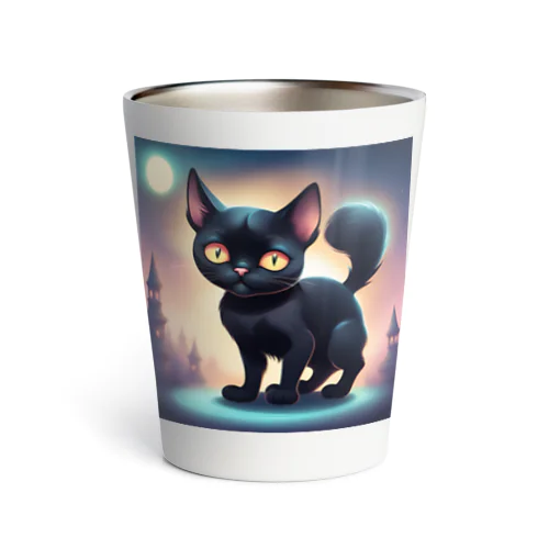 くろねこクー Thermo Tumbler