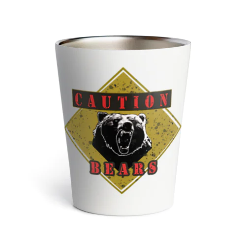 CAUTION- Bear　２ Thermo Tumbler