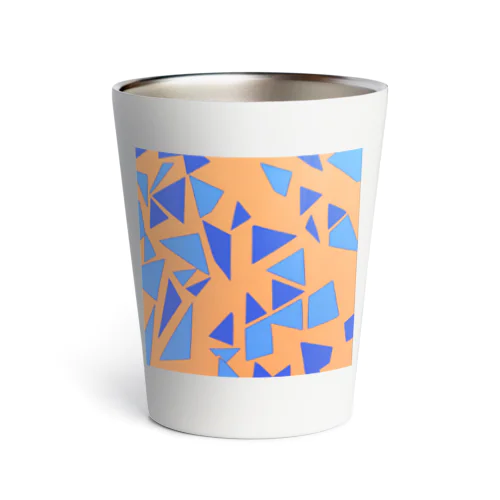 teal orange Thermo Tumbler