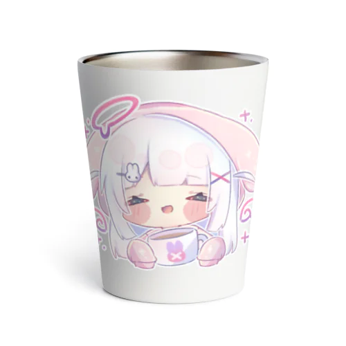 うさ耳パーカーちゃん(ほっとこーひー) Thermo Tumbler