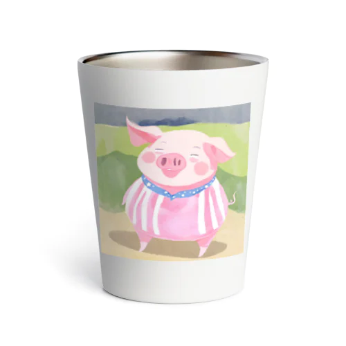 豚のブーちゃん Thermo Tumbler