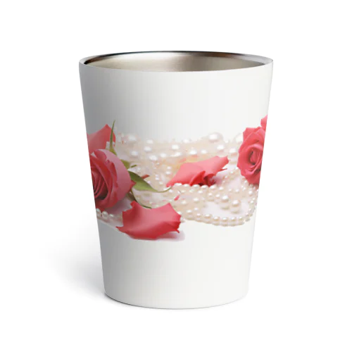 [6月]June-Pearl&Rose Thermo Tumbler