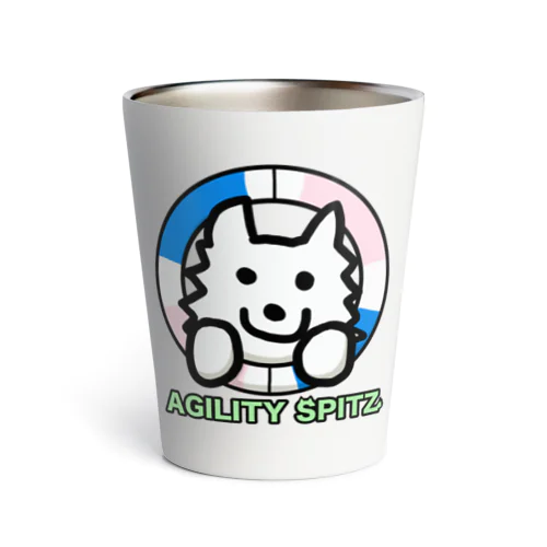 AGILITY SPITZ「タイヤからこんにちは！」 Thermo Tumbler